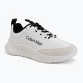Férfi cipők Calvin Klein HM0HM02342 Light Eva Runn Essential Laceup Nylon Suede bright white/black