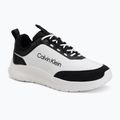 Férfi cipők Calvin Klein HM0HM02342 Light Eva Runn Essential Laceup Nylon Suede black/bright white