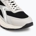 Férfi cipők Calvin Klein HM0HM02341 Hike Runner Stripe Met Mix black/silver/light grey 7