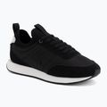 Férfi cipők Calvin Klein YM0YM01414 Retro Runner Sock Laceup Mix matte black/bright white