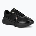 Női cipők Tommy Hilfiger ModernRunner Shiny Leather black