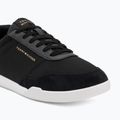 Férfi cipők Tommy Hilfiger Low Pro Cupsole Nylon Suede Mix black 7