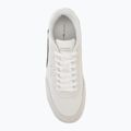 Férfi cipők Tommy Hilfiger Basket Core Leather Suede Mix ecru/street green 5