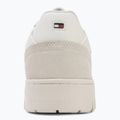 Férfi cipők Tommy Hilfiger Basket Core Leather Suede Mix ecru/street green 6