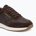Férfi cipők Tommy Hilfiger Runner Suede Mix cocoa tracksuits 7