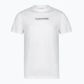 Férfi póló Calvin Klein 000NM2748E Crew Neck classic white w/ blue nights