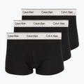 Férfi boxer nadrág Calvin Klein LV00NB4730 Trunk black w/ silver haze wbs