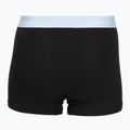 Férfi boxer nadrág Calvin Klein LV00NB4286 Relaxed Fit Trunk black bodies w/ poseidon blue/plein 5