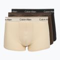 Férfi boxer nadrág Calvin Klein LV00NB4575 Trunk black/brown cork/river sand