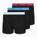 Férfi boxer nadrág Calvin Klein LV00NB4267 Boxer Slim black bodies w/ poseidon blue/plein