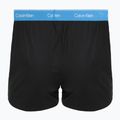 Férfi boxer nadrág Calvin Klein LV00NB4267 Boxer Slim black bodies w/ poseidon blue/plein 5