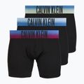 Férfi boxer nadrág Calvin Klein LV00NB4622 Boxer Brief blck bodies w/ plein air psdn blue/