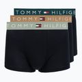 Férfi boxer nadrág Tommy Hilfiger Trunk WB 3 pack nb//saf canvas/mnty grey/deep spru