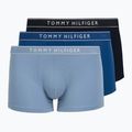 Férfi boxer nadrág Tommy Hilfiger Trunk Dtm navy blue/opul blue/brisk blue