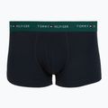 Férfi boxer nadrág Tommy Hilfiger Trunk WB 3 pack nb//white/orna green/utility olive 3