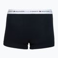 Férfi boxer nadrág Tommy Hilfiger Trunk WB 3 pack nb//white/orna green/utility olive 5
