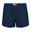 Férfi boxer nadrág Tommy Hilfiger Woven Boxer Print 3 pack chambray flag/carb navy/c navy flag 2