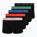 Férfi boxer nadrág Tommy Hilfiger Trunk WB 5 pack black/fr red/bon pk/als green/no blue