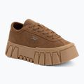 Női cipők Tommy Jeans Platform Sneaker Suede warm khaki