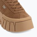 Női cipők Tommy Jeans Platform Sneaker Suede warm khaki 7