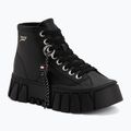 Női cipők Tommy Jeans Platform Sneaker Leather Mc black