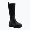 Női gumicsizma Tommy Hilfiger Stamp Warm Knee black