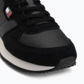 Férfi cipők Tommy Jeans Runner Flag Mix washed black/stratus grey 7