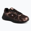 Női cipők Tommy Hilfiger TJW Modern Runner Metallics fondant brown