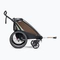 Thule Chariot Lite dupla kerékpár utánfutó zöld 10203022 2