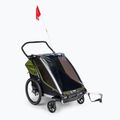 Thule Chariot Cab2 dupla kerékpár utánfutó fekete 10204021
