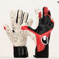 Uhlsport Powerline Supergrip+ Hn kapuskesztyű fekete/vörös/fehér 4
