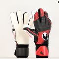 Uhlsport Powerline Soft Pro kapuskesztyű fekete/vörös/fehér 4