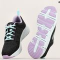 Női edzőcipő SKECHERS Arch Fit Comfy Wave fekete/lila 14