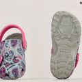 Coqui Little Frog mid.grey/fuchsia love/amulet gyermek szandálok 14