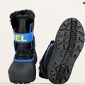 Sorel Snow Commander junior hócipő fekete/szuperkék 15
