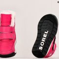 Sorel Whitney II Strap WP gyermek hócsizma kaktusz rózsaszín/fekete 16