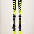 Völkl Racetiger SC Black + vMotion 10 GW fekete/sárga lesiklás sílécek 11