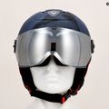 Rossignol Gyermek síbukósisak Whoopee Visor Impacts sötétkék 13