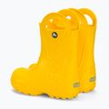 Gyermek gumicsizma Crocs Handle Rain Boot Kids yellow 3