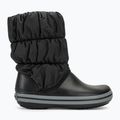 Crocs Winter Puff black/charcoal női hótaposó 2