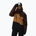 Férfi snowboarddzseki 686 Geo Insulated coffee colorblock 4