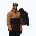 Férfi snowboarddzseki 686 Smarty 3IN1 Form caramel colorblock
