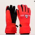 Rossignol Jr Roc Impr G sport piros gyermek síelő kesztyű 6