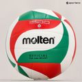 Molten röplabda V5M1500-5 fehér/zöld/piros méret 5 5
