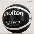 Kosárlabda Molten B6D3500-KS black/silver méret 6 6