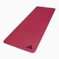 adidas Yoga fitness szőnyeg 4 mm bordó bordó színű 2