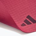adidas Yoga fitness szőnyeg 4 mm bordó bordó színű 4