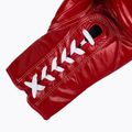 Fairtex Pro Competition Boxing kesztyű Locked Thumb bőr piros 6
