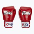 Boxkesztyű Fairtex Universal "Tight-Fit" Design red 2