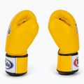 Boxkesztyű Fairtex Universal "Tight-Fit" Design yellow 4